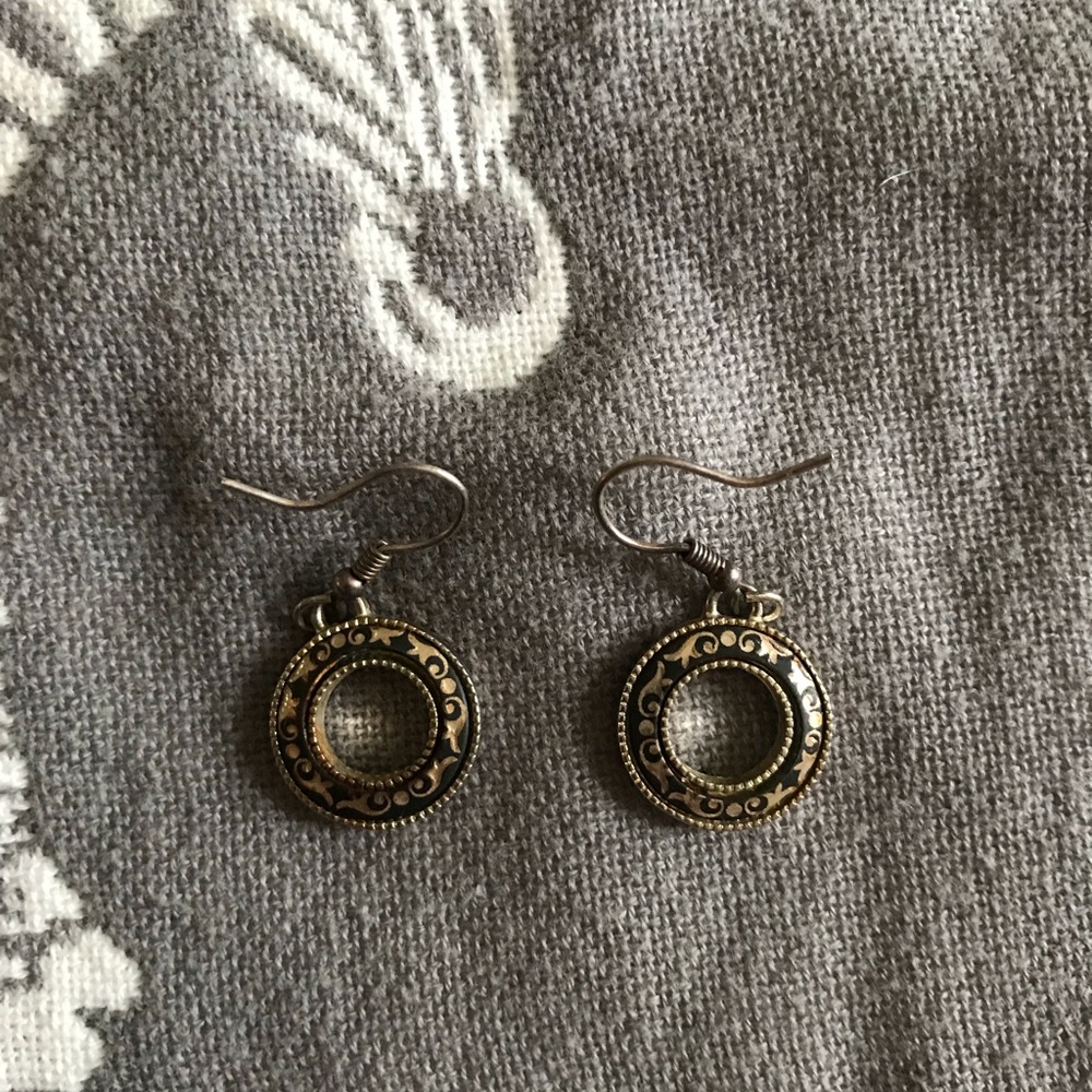Silver earings